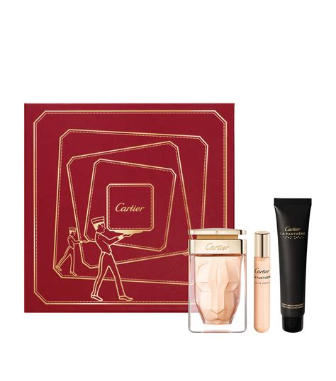 cartier panthere perfume gift set|cartier la panthere 75ml.